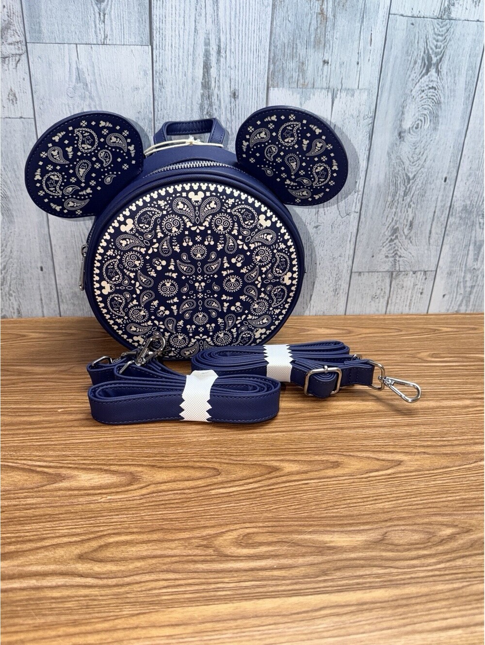 Loungefly Disney Mickey Mouse Bandana Mini Backpack New with Tags